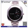 Yxl-368 hombre reloj cuadrado cara cronógrafo acero inoxidable reloj de cuarzo Paidu negocio lujo relojes para hombre venta al por mayor